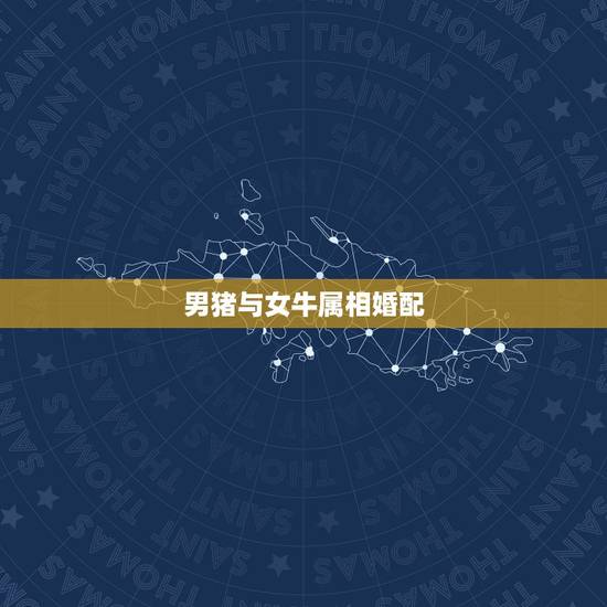 男猪与女牛属相婚配，男属猪女属牛两人能在一起相配吗？