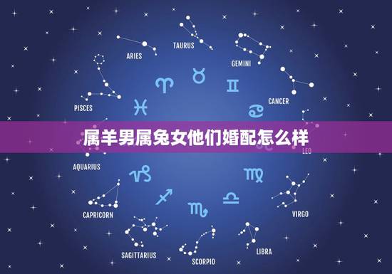属羊男属兔女他们婚配怎么样，属羊男和属兔女配吗？