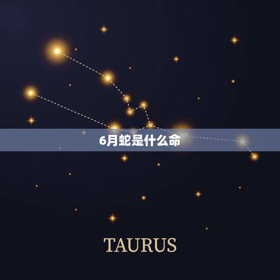 6月蛇是什么命,周易五行八字查询 6月蛇是什么命,周易五行八字查询