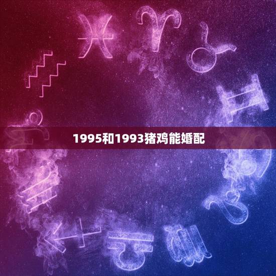 1995和1993猪鸡能婚配,属鸡女的和什么属相最配 1995和1993猪鸡能婚配,属鸡女的和什么属相最配