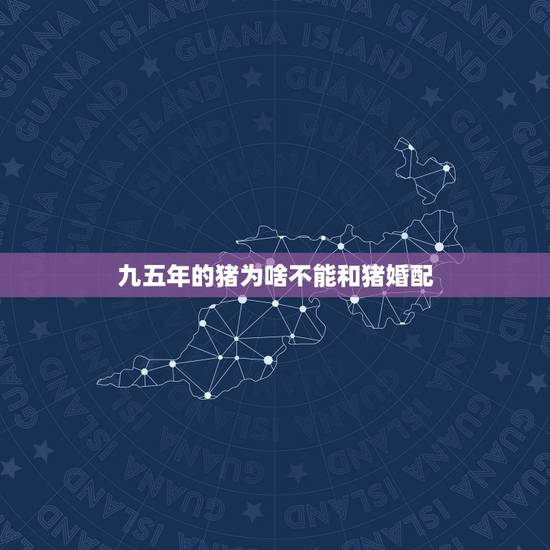 九五年的猪为啥不能和猪婚配，95年属猪的和什么属相最配？