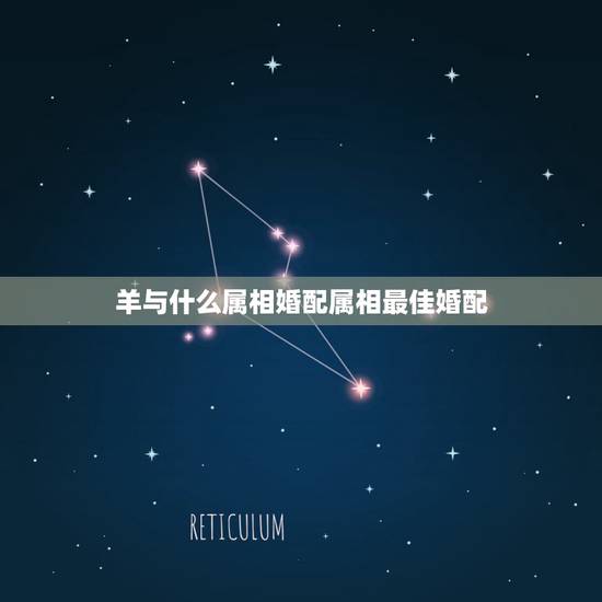 羊与什么属相婚配属相最佳婚配，数羊男人与哪个属相婚配好