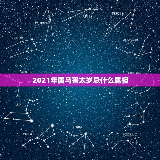 2021年属马害太岁忌什么属相，2021年太岁犯什么属相
