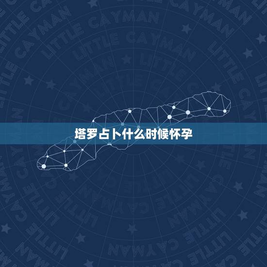 塔罗占卜什么时候怀孕,占星骰子和塔罗占卜有什么区别吗 塔罗占卜什么时候怀孕,占星骰子和塔罗占卜有什么区别吗