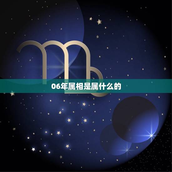 06年属相是属什么的，2006年生的孩子五行是属什么命