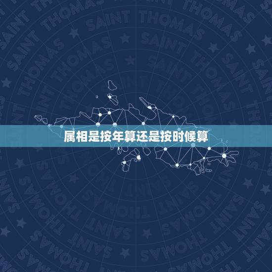 属相是按年算还是按时候算，属相应该按阴历算还是按阳历算？