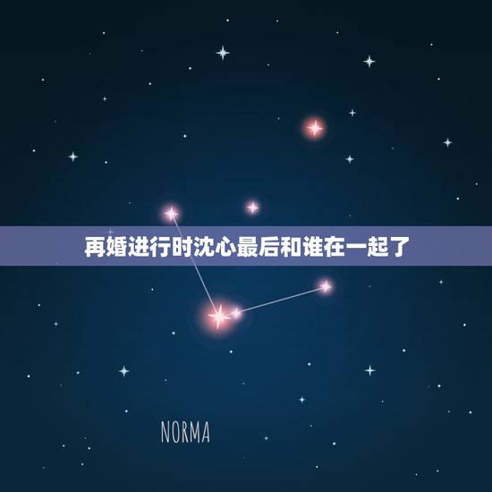 再婚进行时沈心最后和谁在一起了,再婚进行时最后沈心和谁在一起 再婚进行时沈心最后和谁在一起了,再婚进行时最后沈心和谁在一起
