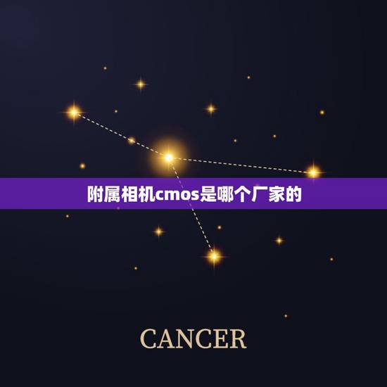 附属相机cmos是哪个厂家的，哪些数码相机品牌拥有比较高级的CMOS
