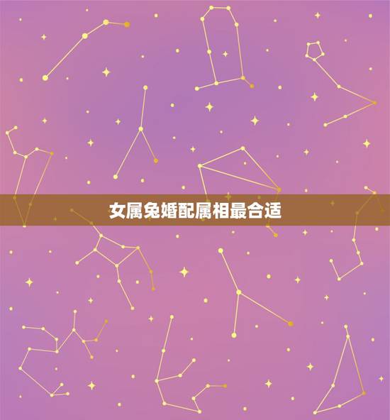 女属兔婚配属相最合适，属相婚配：男属猴和女属兔相配吗