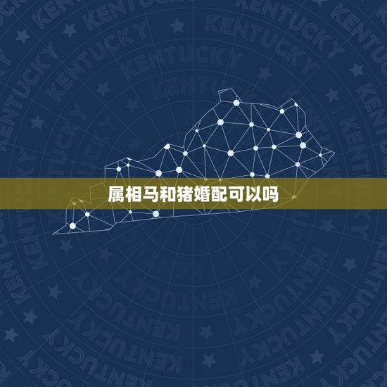属相马和猪婚配可以吗，属猪的和属马的配么 详细�0�3