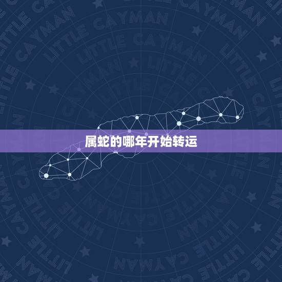属蛇的哪年开始转运,属蛇的人哪年运程好 属蛇的哪年开始转运,属蛇的人哪年运程好