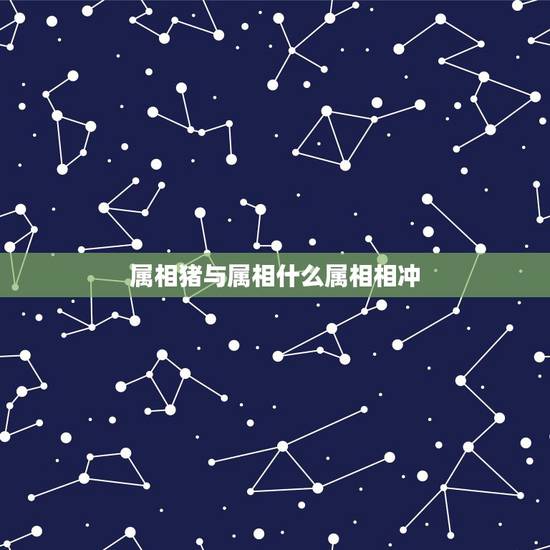 属相猪与属相什么属相相冲,属猪和什么生肖相冲 属相猪与属相什么属相相冲,属猪和什么生肖相冲