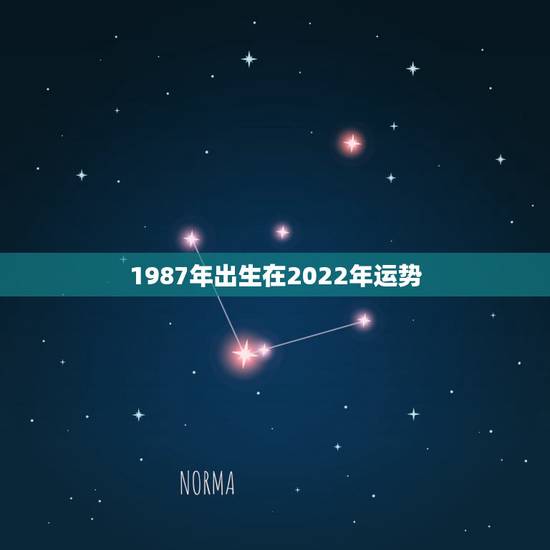 1987年出生在2022年运势，1987年男性2022年运势