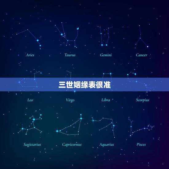 三世姻缘表很准,三世书的一生福禄表 三世姻缘表很准,三世书的一生福禄表
