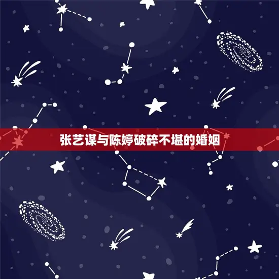 张艺谋与陈婷破碎不堪的婚姻