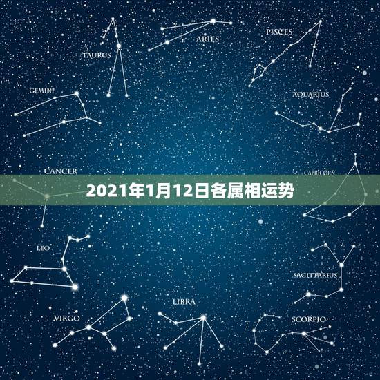 2021年1月12日各属相运势，2021属相全年运势