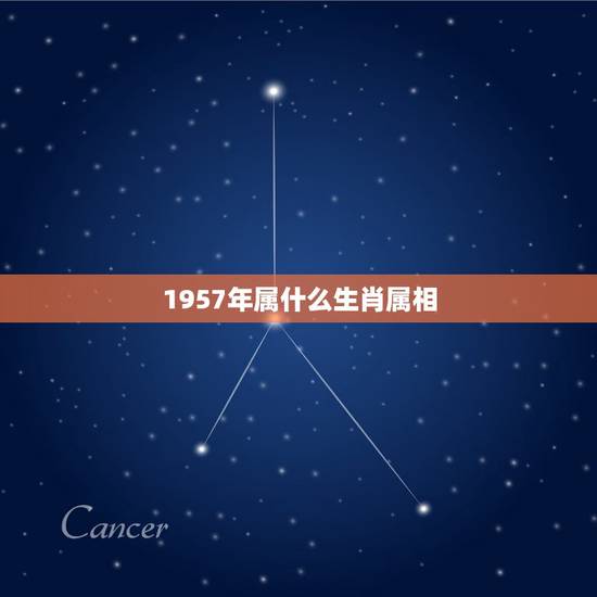 1957年属什么生肖属相，1957年生的属什么？