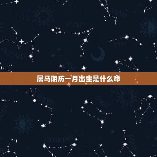 属马阴历一月出生是什么命,1991年出生属羊人命运 属马阴历一月出生是什么命,1991年出生属羊人命运