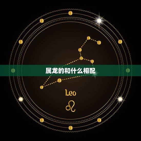 属龙的和什么相配，龙找什么属相更好