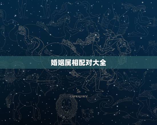 婚姻属相配对大全 很准 男女属相婚配表大全 婚姻属相配对大全 很准 男女属相婚配表大全
