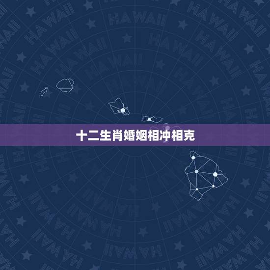 十二生肖婚姻相冲相克,十二生肖相冲相合表 十二生肖婚姻相冲相克,十二生肖相冲相合表
