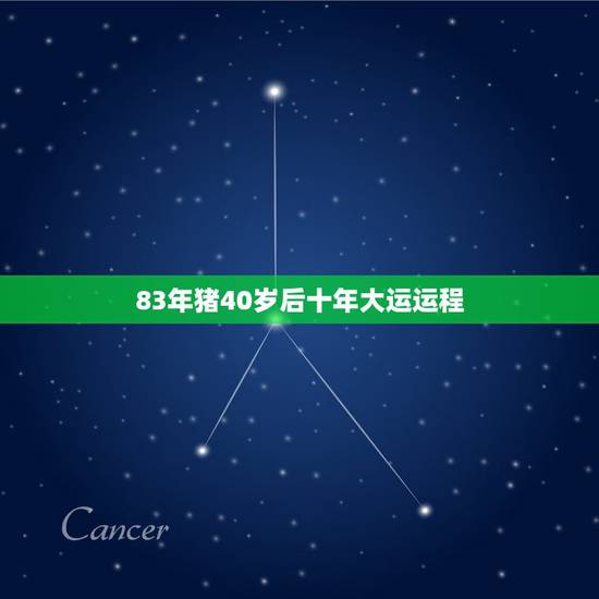 83年猪40岁后十年大运运程 81年鸡41岁后十年大运运程 83年猪40岁后十年大运运程 81年鸡41岁后十年大运运程