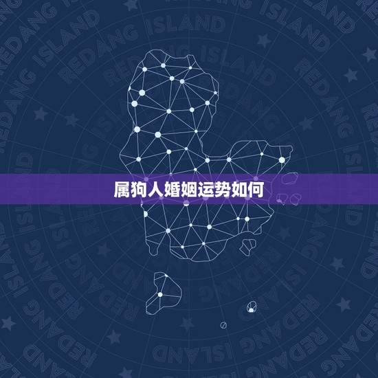 属狗人婚姻运势如何，属狗人的一生命运如何