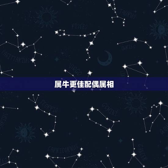 属牛更佳配偶属相，属牛女更佳婚配属相