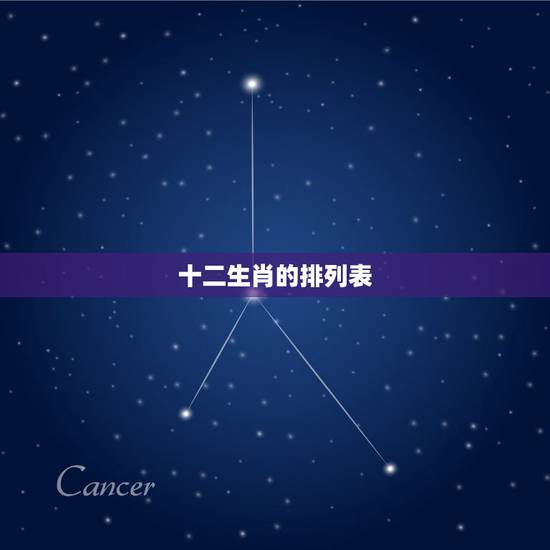 十二生肖的排列表,六合十二生肖排序表 十二生肖的排列表,六合十二生肖排序表