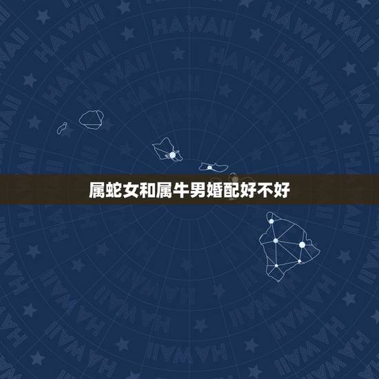 属蛇女和属牛男婚配好不好，属蛇女和属牛男合得来吗