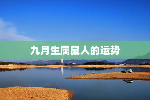 九月生属鼠人的运势，属鼠人农历九月运势