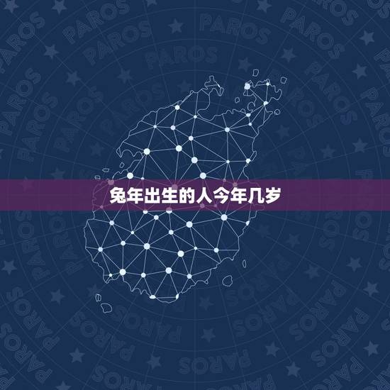 兔年出生的人今年几岁，属兔子的2022 年多少岁