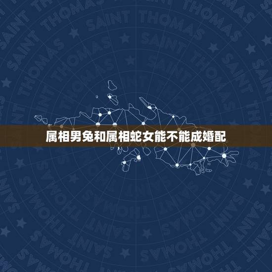 属相男兔和属相蛇女能不能成婚配,属兔男和属蛇女在一起合适吗? 属相男兔和属相蛇女能不能成婚配,属兔男和属蛇女在一起合适吗?