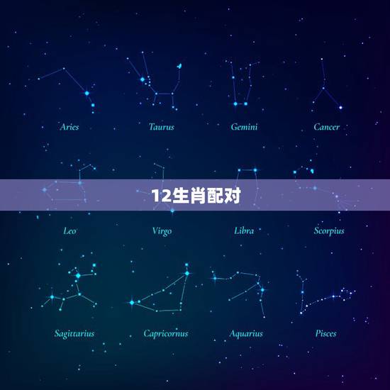 12生肖配对，十二生肖如何配对最理想