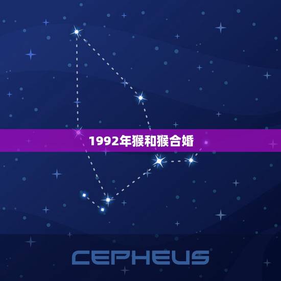 1992年猴和猴合婚，92年男猴配什么属相好