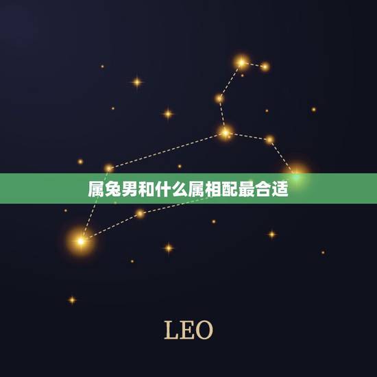 属兔男和什么属相配最合适，属兔男更佳属相婚配表