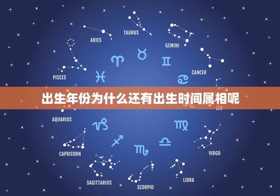 出生年份为什么还有出生时间属相呢，生肖属相是按照出生年份，还是按照出生