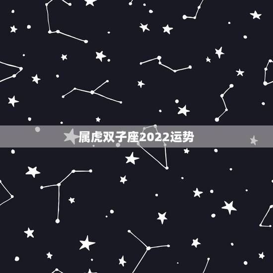 属虎双子座2022运势,2022年双子座学业运势 属虎双子座2022运势,2022年双子座学业运势