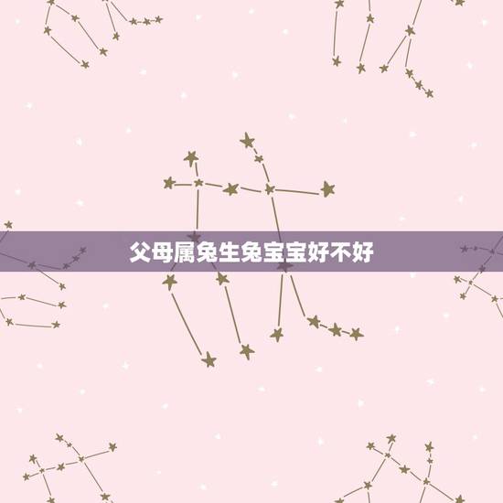 父母属兔生兔宝宝好不好,属兔的今年能不能生男孩 父母属兔生兔宝宝好不好,属兔的今年能不能生男孩