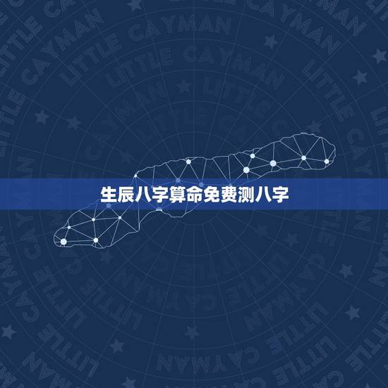生辰八字算命免费测八字 免费四柱八字排盘详解 生辰八字算命免费测八字 免费四柱八字排盘详解