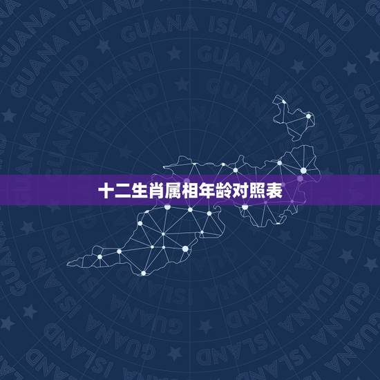 十二生肖属相年龄对照表,十二生肖属相顺序年龄 十二生肖属相年龄对照表,十二生肖属相顺序年龄