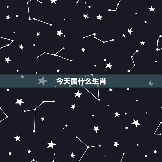 今天属什么生肖，十二生肖今天属什么？