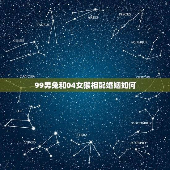 99男兔和04女猴相配婚姻如何(如何让两个不同的生肖相爱相守)