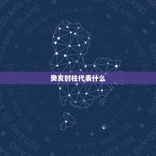癸亥时柱代表什么,癸亥月柱代表什么 癸亥时柱代表什么,癸亥月柱代表什么