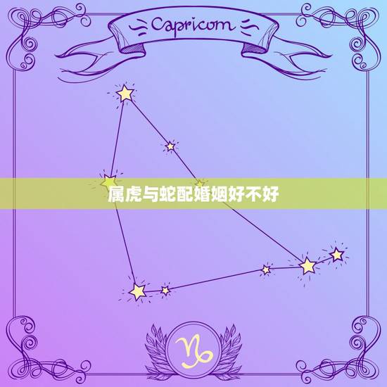 属虎与蛇配婚姻好不好,属虎女的婚姻与命运 属虎与蛇配婚姻好不好,属虎女的婚姻与命运