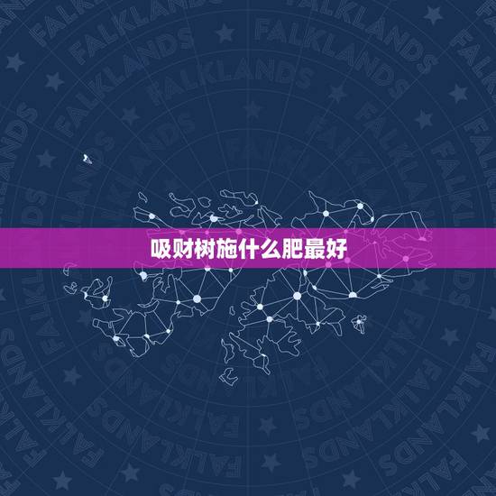 吸财树施什么肥最好，发财树一般要施什么肥？