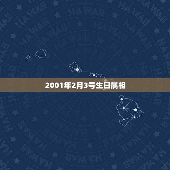 2001年2月3号生日属相，生日是2003年2月3日属相是羊吗？