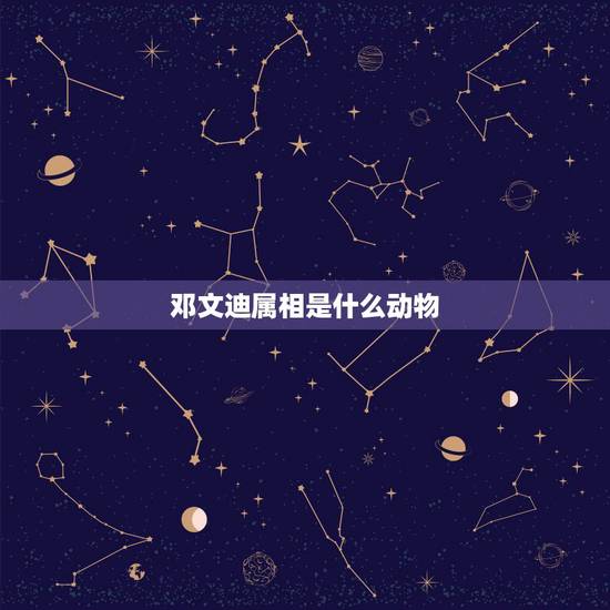 邓文迪属相是什么动物,12生肖每个动物的来历是什么? 邓文迪属相是什么动物,12生肖每个动物的来历是什么?