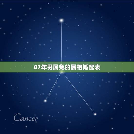 87年男属兔的属相婚配表,1987年属兔的人婚配 87年男属兔的属相婚配表,1987年属兔的人婚配
