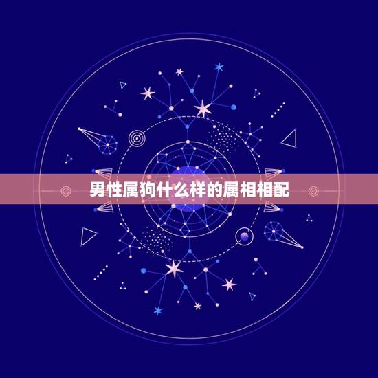 男性属狗什么样的属相相配，男属狗的属相婚配表 和什么属相的女生最配